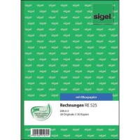Sigel RE525 Rechnung A5/ 2x 50Blatt