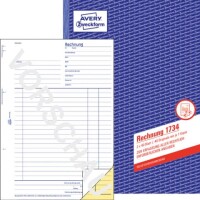Zweckform 1734 Rechnung A4 sd / 2x 40Blatt 2