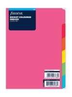 Filofax 132618 A5 Trennblatt Bright mit Tab / 6St.