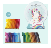 Faber-Castell 155544 Filzstifte Connector Einhorn...