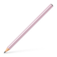 Faber-Castell 111661 Bleistift Jumbo Sparkle rose...