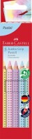 Faber-Castell 110991 Jumbo Grip Farbstifte Pastell...
