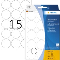 Herma 2270 Markierungspunkte &Oslash;32mm...