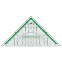 M+R 723230810 Geodreieck 22cm Green Line