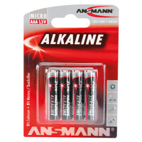 Ansmann 5015553 Batterie AAA Alkaline Micro LR03 / 4St.