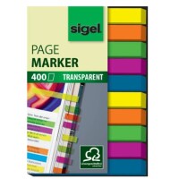 Sigel HN617 Haftmarker 6x50mm sortiert / 400St.
