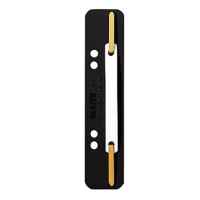 Leitz 3710-00-95 Heftstreifen kurz 35x158mm PP schwarz /...