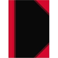 Bantex 100302813 Chinakladde A5 liniert schwarz/rot /...