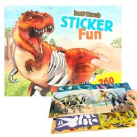 Depesche 12408_A Dino World Sticker Fun / 24Seiten