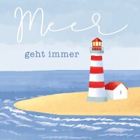 Hartung 60851 Magnet 7x7cm "Meer geht...