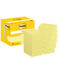 Post-it 653E Haftnotizen 38x51mm gelb 100Blatt / 12St.