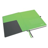 Leitz 44710095 Notizbuch Complete A4 Premium kariert schwarz