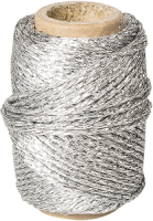 Knorr Prandell 216266170 Decoschnur metallic silber / 20m