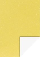 Heyda 21-18930041 Glitterkarton A4 gelb 200g