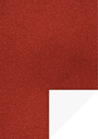 Heyda 21-18930007 Glitterkarton A4 rot 200g