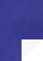 Heyda 21-18930003 Glitterkarton A4 dunkelblau 200g
