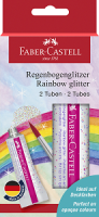 Faber-Castell 125089 Regenbogenglitzer / 2Tuben 1