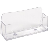 Exacompta 71058D Visitenkartenhalter 1Fach transparent