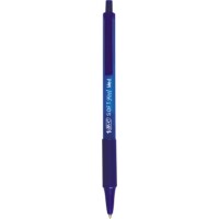 BIC 837398 Kugelschreiber Soft Feel clic Grip 0,4mm blau