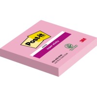 Post-it 654-6SS-PNK Haftnotizen Super Sticky Notes...