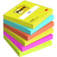 Post-it 654-TFEN Haftnotizen Energetic 76x76mm /100Blatt...