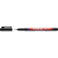 Edding 141-001 Folienstift F 0,6mm permanent schwarz
