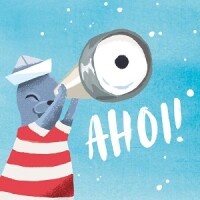 Hartung 60854 Magnet 7x7cm "Ahoi"