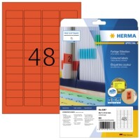 Herma 4367 Etiketten Special 457x212mm rot / 960St.