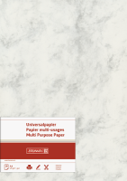 Brunnen 10-5141180 Universalpapier A4 120g Mamor grau /...