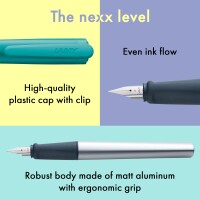 Lamy 1238587 Füllhalter Nexx azure (Modell 078) M (Mitt