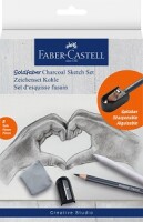 Faber-Castell 114006 Goldfaber Charcoal Sketch Set /8 teilig