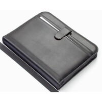 Alassio 30040 Schreibmappe Riccione Lederimitat schwarz