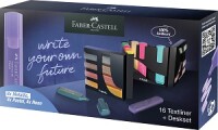 Faber-Castell 254603 Textmarker Pastell, Metallic + Neon...