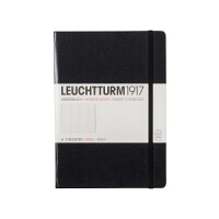 Leuchtturm 330862 Adressbuch A5 black / 4Seiten pro...