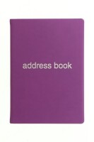 Letts 090050 Adressbuch A5 Dazzle purple / 190Seiten