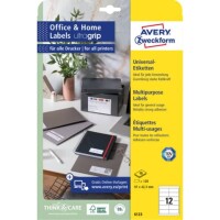Zweckform 6123 Universaletiketten 97x42,3mm...