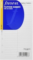 Filofax 130207 Personal Adresseinlage Name/Nummer /20Blatt