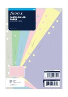 Filofax 132610 A5 Notizpapier Pastell liniert farbig...