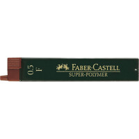 Faber-Castell 120510 Feinminen Super Polymer 0,5mm F / 12St.