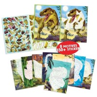 Depesche 13243_A Dino World Number Stickers /16Seiten 3