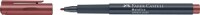 Faber-Castell 160793 Metallic-Marker 1,5 crimson cruch