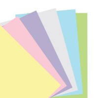Filofax 132643 Pocket Notizpapier Pastell blanco farbig...