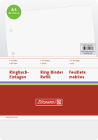 Brunnen 10-66300 Ringbucheinlage A5 blanco / 50Blatt