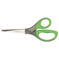 Q-Connect KF03987 Universalschere 210mm grau/gr&uuml;n