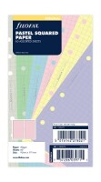 Filofax 132672 Personal Notizpapier Pastell kariert /...