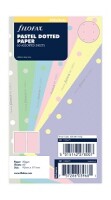Filofax 132671 Personal Notizpapier Pastell dotted / 60Blatt
