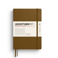 Leuchtturm 372198 Notizbuch A5 hardcover liniert spice brown