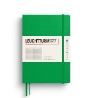 Leuchtturm 372195 Notizbuch A5 Hardcover kariert spring leaf