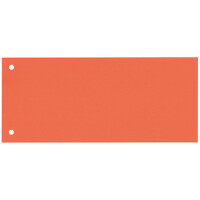 Bene 201950OR Trennstreifen Karton orange / 100St.