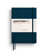 Leuchtturm 372189 Notizbuch A5 Hardcover dotted deep sea
